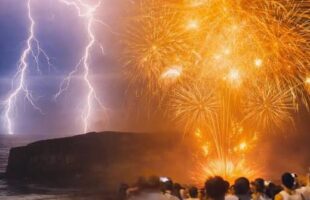 Alerta de temporal com ventos de até 100 km/h ameaça o Réveillon no Sul