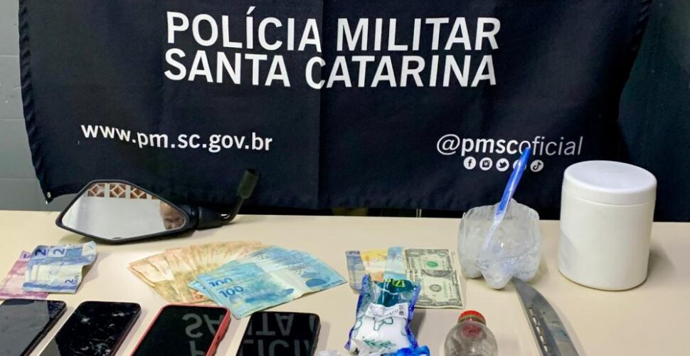 Operação da PM em Urussanga resulta na prisão de cinco suspeitos por tráfico e outros crimes