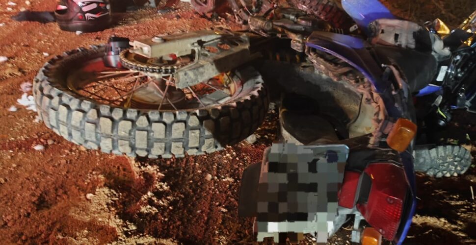 Colisão frontal entre motocicletas deixa uma vítima fatal no interior de Orleans