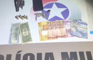 Apreensão de arma e prisões em abordagem policial em Cocal do Sul