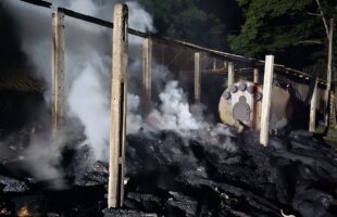 Incêndio em aviário de Orleans causa prejuízo de R$ 600 mil