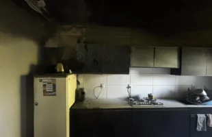 Princípio de incêndio em apartamento é contido por moradores em Criciúma
