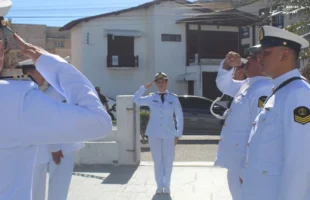 Pela primeira vez, mulher assume comando da Delegacia da Capitania dos Portos em Laguna