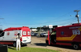 Motociclista fica ferido em acidente na SC-445, em Içara