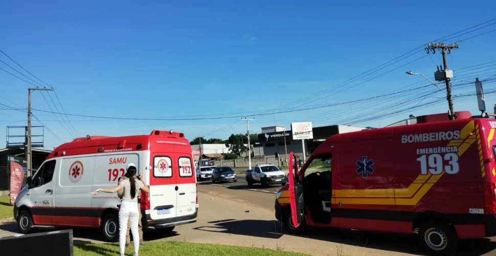 Motociclista fica ferido em acidente na SC-445, em Içara