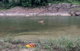 Adolescente morre afogado ao tentar atravessar rio em Orleans