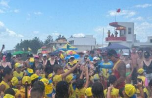 Programa Golfinho atrai mais de 100 crianças em Jaguaruna