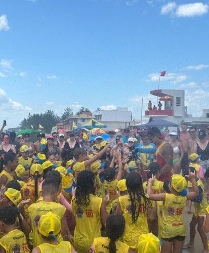 Programa Golfinho atrai mais de 100 crianças em Jaguaruna