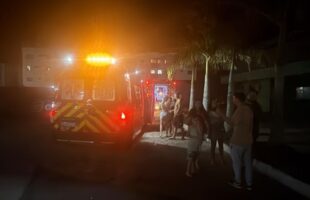 Incêndio por curto-circuito em fritadeira mobiliza bombeiros em Laguna