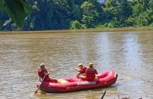 Corpo é localizado no Rio Tubarão, próximo à Ponte do Exército