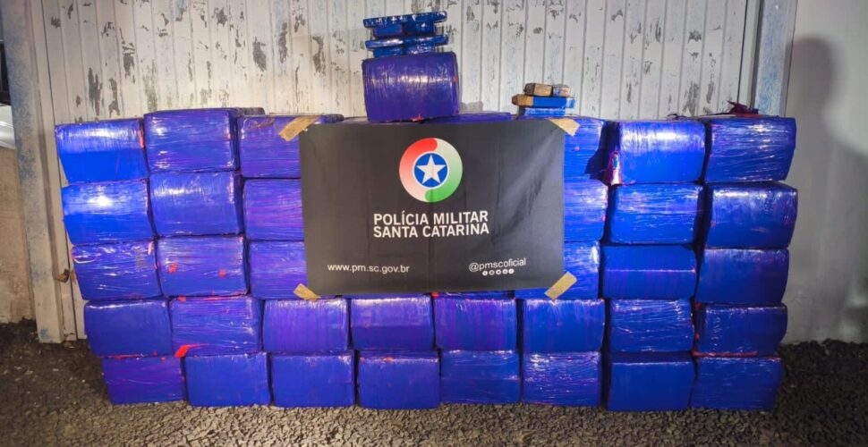 Apreensão recorde de maconha no Sul catarinense resulta em prisão