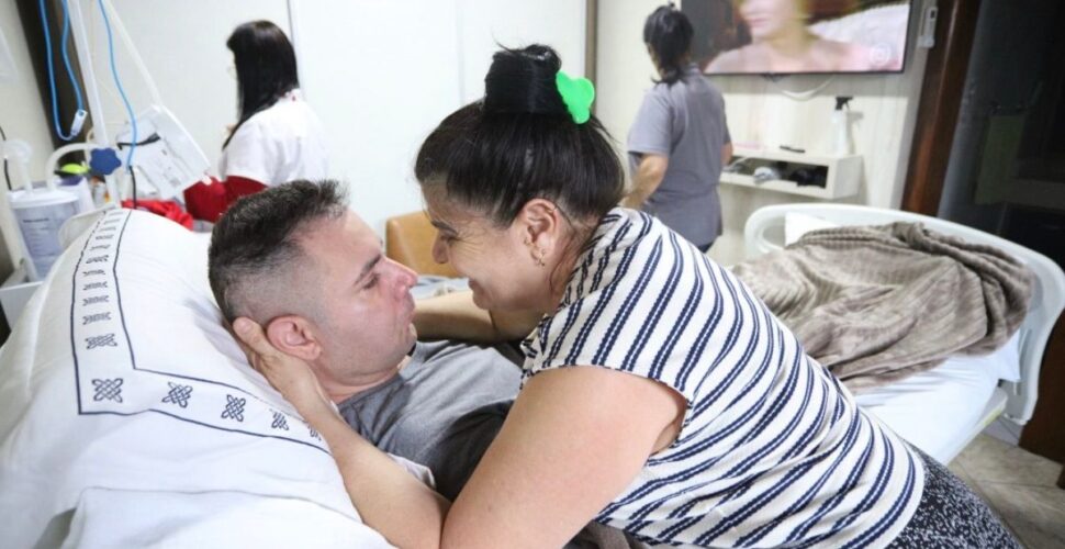 De policial a paciente: a vida interrompida por um tiro de fuzil