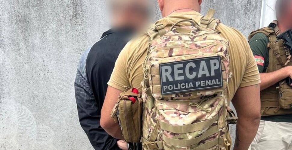 Pesão, um dos maiores traficantes de SC, é preso em ofensiva contra o crime
