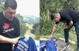 Uniforme escolar de Siderópolis é encontrado em perfeito estado no lixo