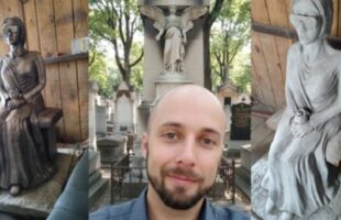 Coveiro transforma luto em arte e cria esculturas para cemitério catarinense