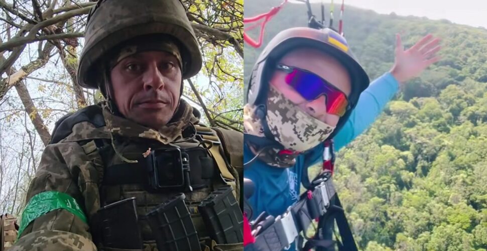 Ex-soldado na Ucrânia morre em acidente de parapente no litoral de SC