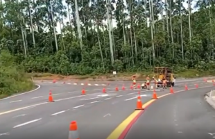 Pedras Grandes inaugura novas rotas asfaltadas que integram municípios do Sul catarinense