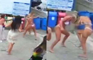 Passeio de lancha termina em confusão pública na Marina da Fazenda da Armação