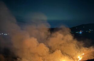 Incêndio em vegetação atinge área de quase 9 mil m² em Lauro Müller