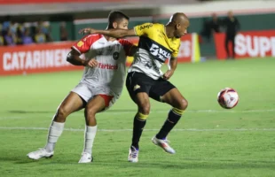 Criciúma empata em 2 a 2 com Concórdia e deixa semifinal em aberto na Taça Acesc