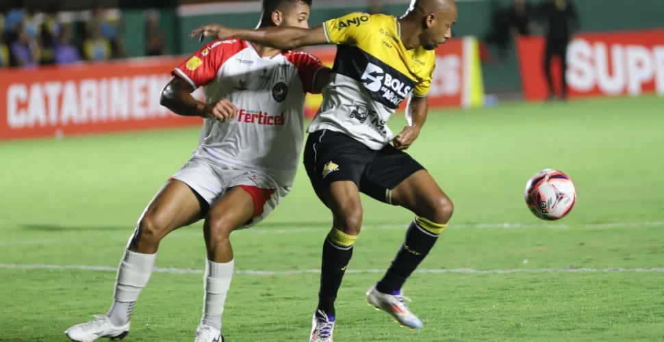 Criciúma empata em 2 a 2 com Concórdia e deixa semifinal em aberto na Taça Acesc