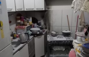 Moradores controlam incêndio e evitam tragédia em apartamento de Criciúma