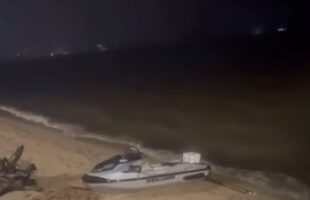 Homem é encontrado com vida após desaparecer no mar na Beira-Mar de São José