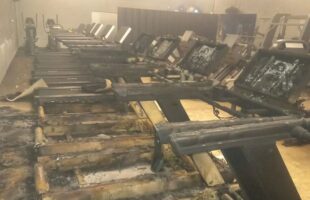 Incêndio atinge academia e danifica equipamentos no Sul do estado