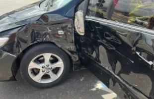 Colisão entre carro e caminhão deixa mulher ferida em Içara