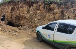 Paleotoca em Lauro Müller, SC, é confirmada por geoparque da Unesco e revela detalhe inédito