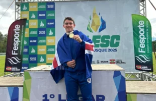 Atleta de Nova Veneza é convocado para representar o Brasil no Sul-Americano da Juventude