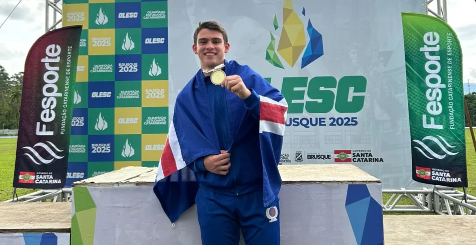 Atleta de Nova Veneza é convocado para representar o Brasil no Sul-Americano da Juventude