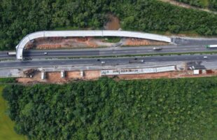 BR-101 terá interdição total para obra de viaduto em Paulo Lopes