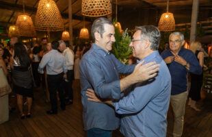 Sem Jorginho e com ‘espetadas’, aniversário de Chiodini reúne PSD e MDB em SC