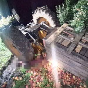 Tragédia na colheita da maçã: trabalhador de 22 anos morre em acidente com trator em São Joaquim