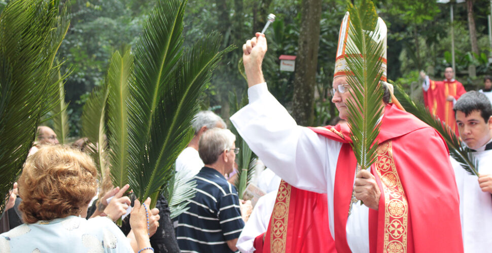 Domingo de Ramos abre a Semana Santa com a celebração da entrada de Jesus em Jerusalém
