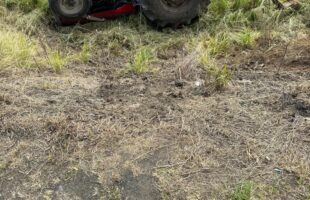 Homem morre após capotamento de trator em Forquilhinha