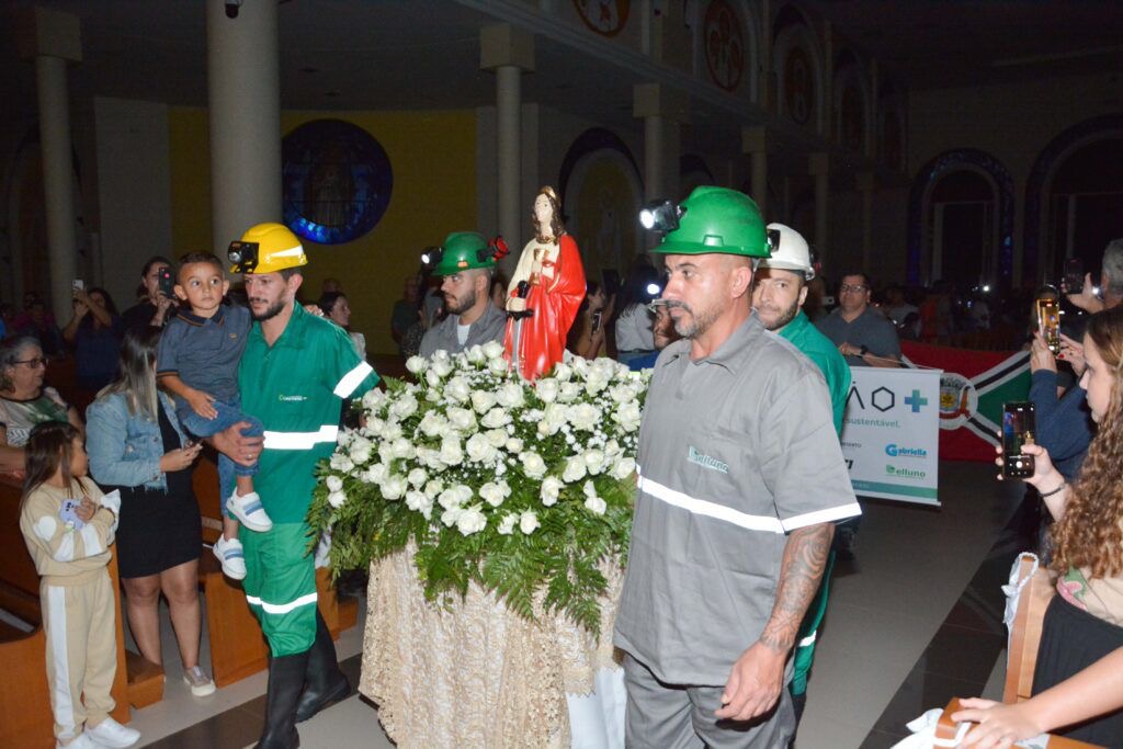 Missa do setor carbonífero celebra tradição e fé em Içara nesta sexta-feira
