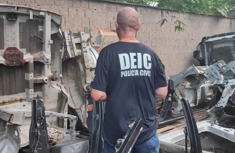 Operação combate comércio ilegal de autopeças e empresário é preso em Tubarão