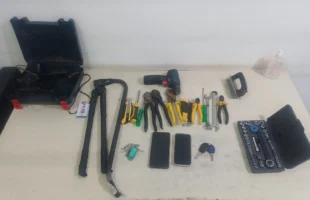 Furto de cabos em Araranguá provoca queda de internet e termina com dois presos