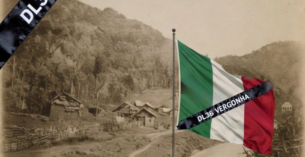 Prefeito Agnaldo Filippi protesta com tarja preta na bandeira da Itália e rompe pacto de amizade em SC