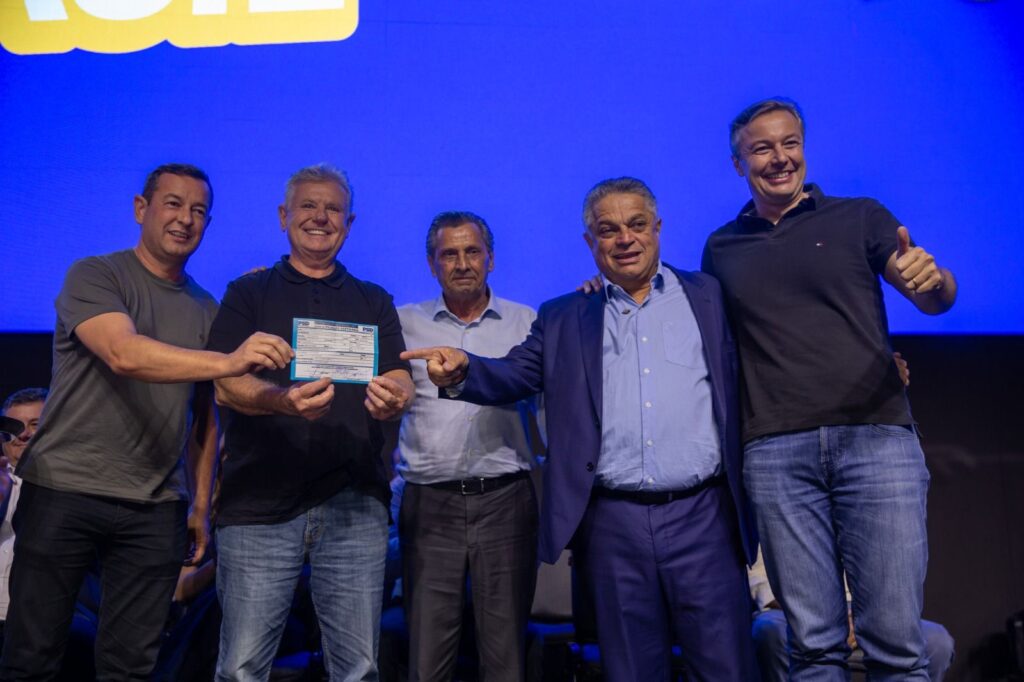 Berlanda deixa PL e se filia ao PSD em ato com João Rodrigues em Chapecó