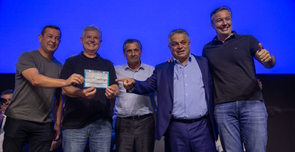 Berlanda deixa PL e se filia ao PSD em ato com João Rodrigues em Chapecó