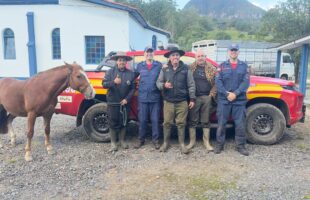 Três homens são resgatados após se perderem durante cavalgada entre Bom Jardim da Serra e Orleans