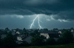 Frente fria se aproxima e acende alerta para temporais no Sul catarinense