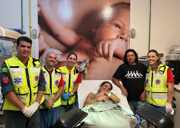 Bombeiros garantem chegada de gestante em trabalho de parto até hospital em Braço do Norte