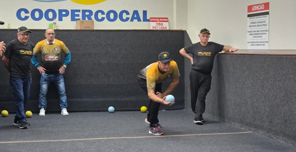 Inscrições abertas para a 3ª Taça Coopercocal de Bocha de Cancha masculina