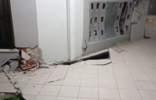 Pânico em Itajaí: prédio afunda até 30 cm e moradores fogem às pressas