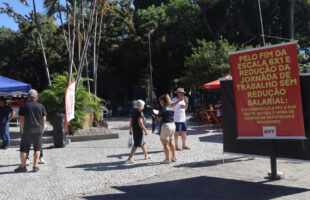 Fim da escala 6×1: ato em Criciúma mobiliza trabalhadores por jornada reduzida