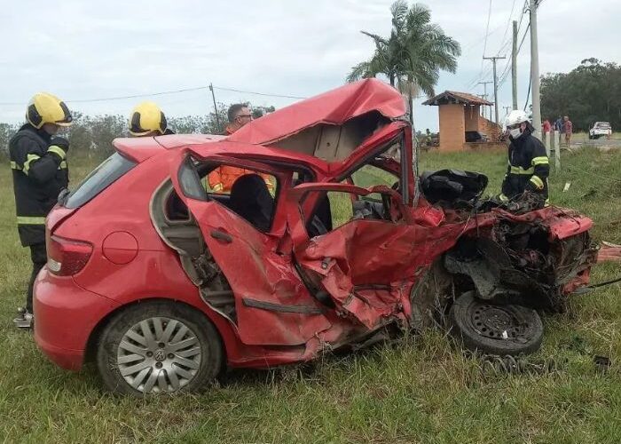 Motorista morre após colisão frontal em Balneário Rincão